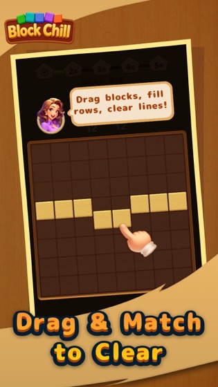 Block Chill line clear gameplay